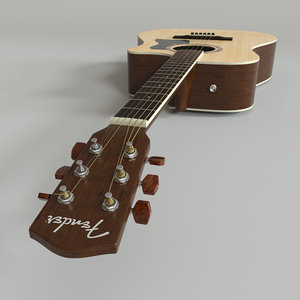 acoustic guitar fender model