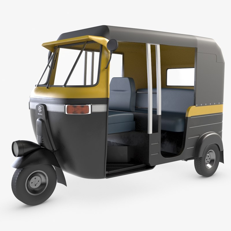 3D model auto rickshaw tuktuk - TurboSquid 1284100