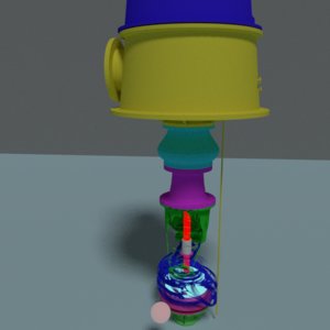 pumpe 3D model