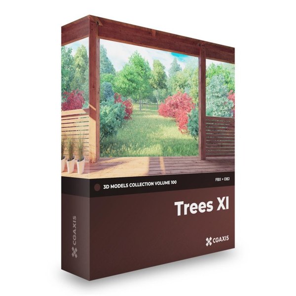 3D trees volume 100