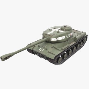 is-2 tank 3D model