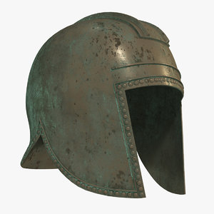 3D illyrian helmet