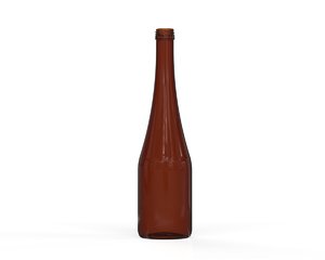 glass bottle 53 3D
