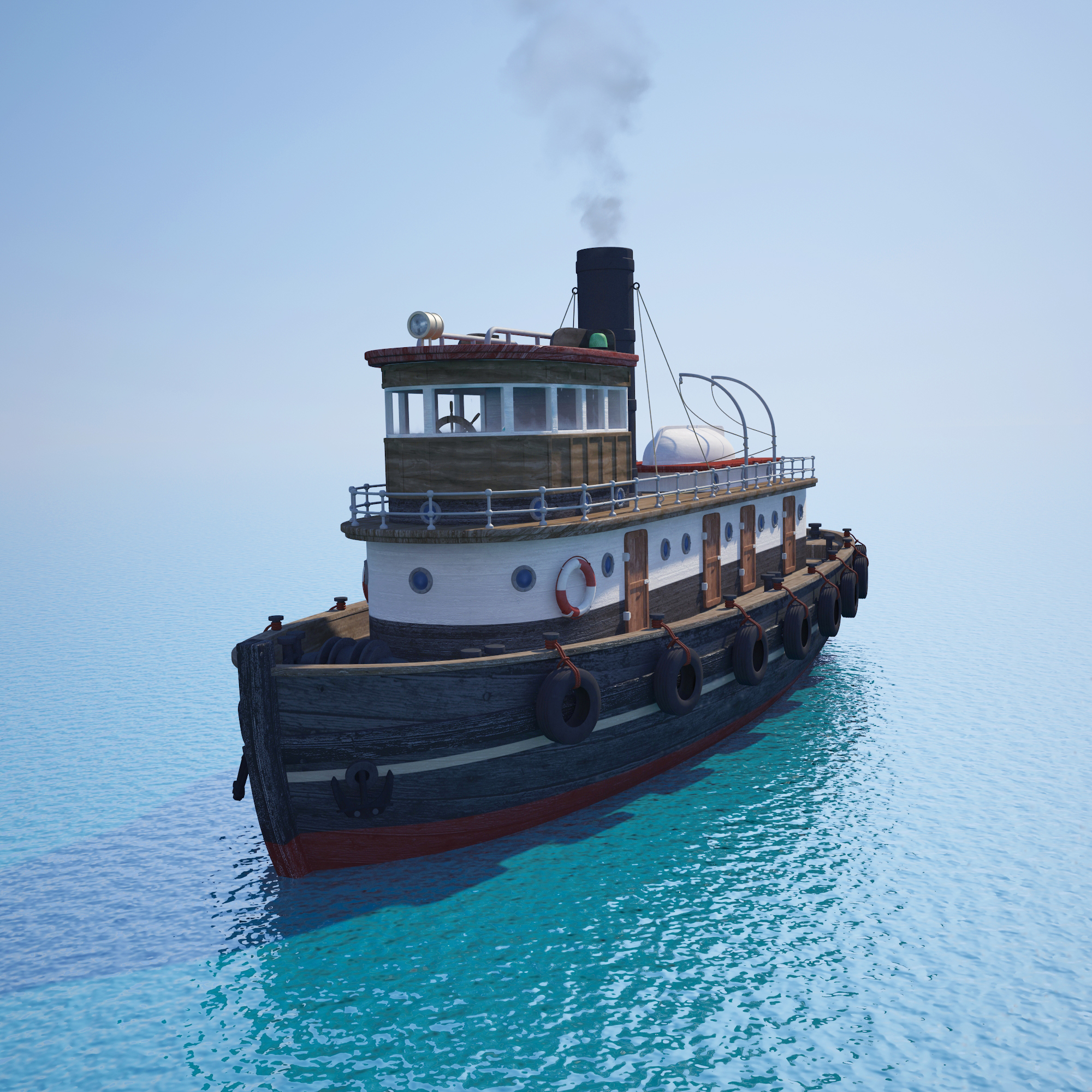 tugboat collection 3d model