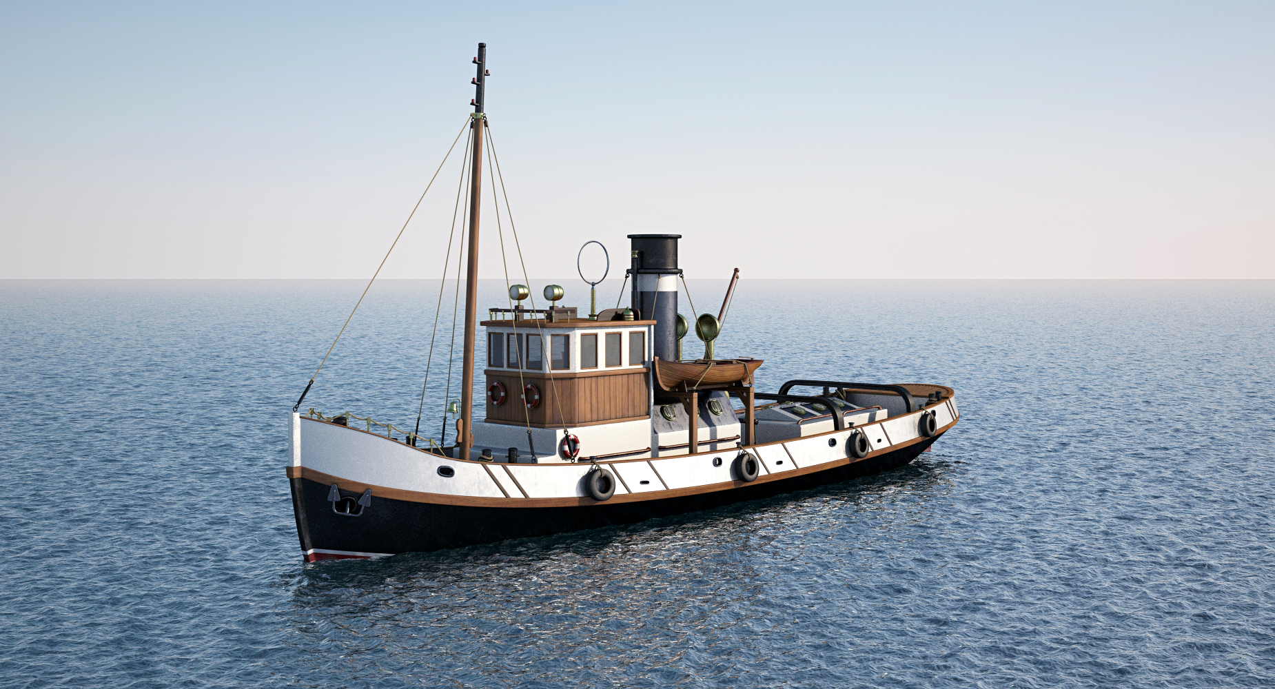 tugboat collection 3d model