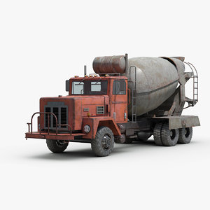 industrial cement mixer truck model