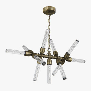 3D chandelier 740112 condetta lightstar model