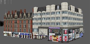 buildings london 3D model
