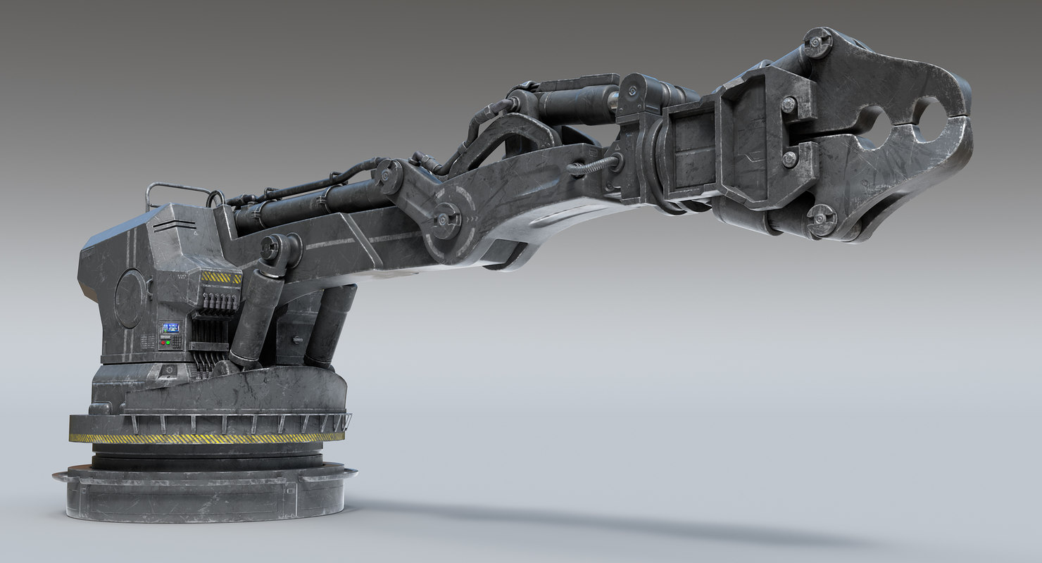 Scifi excavator 3D model - TurboSquid 1285431