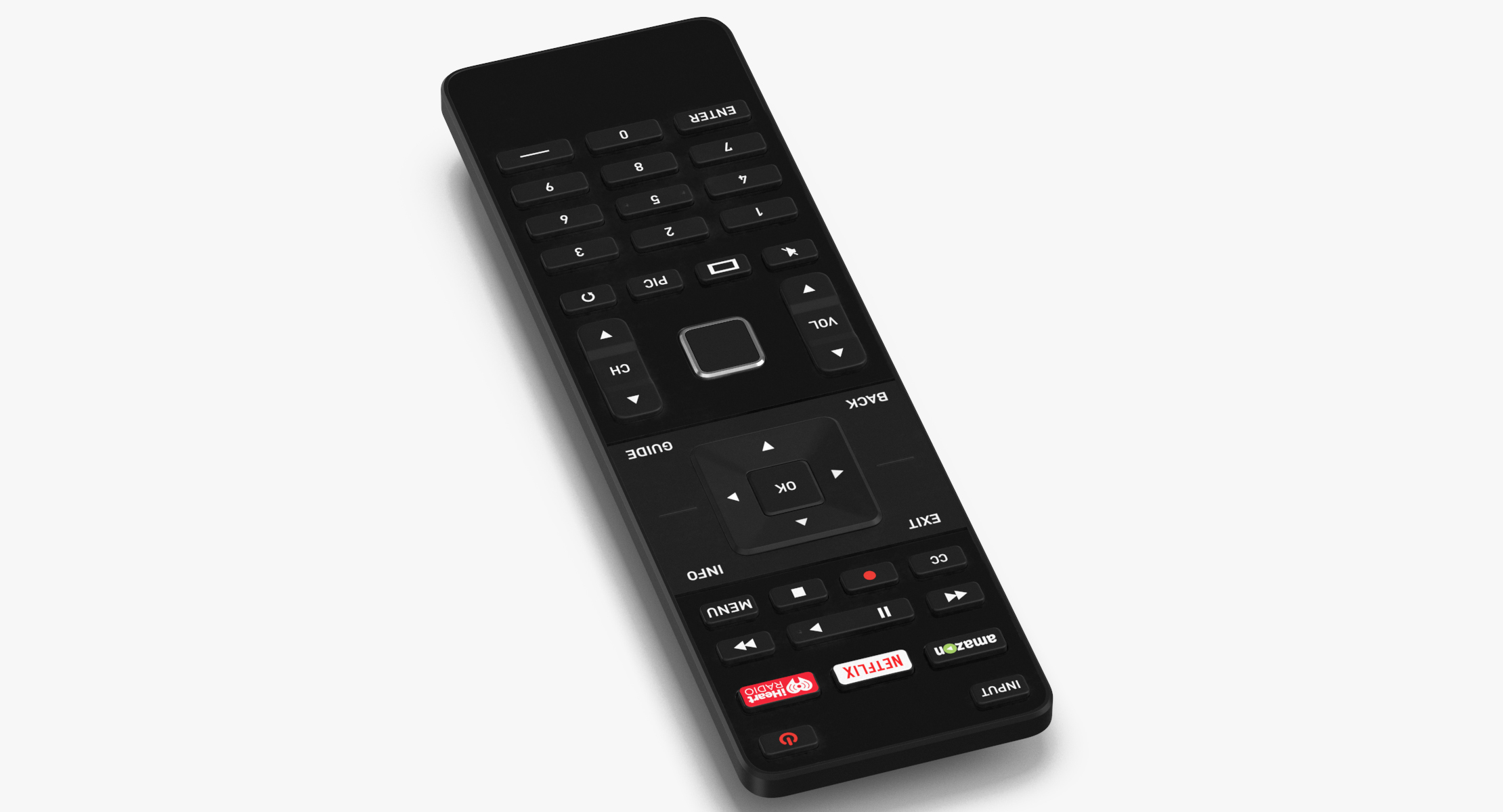 Generic remote control model - TurboSquid 1285517