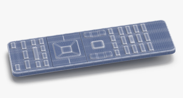 Generic remote control model - TurboSquid 1285517