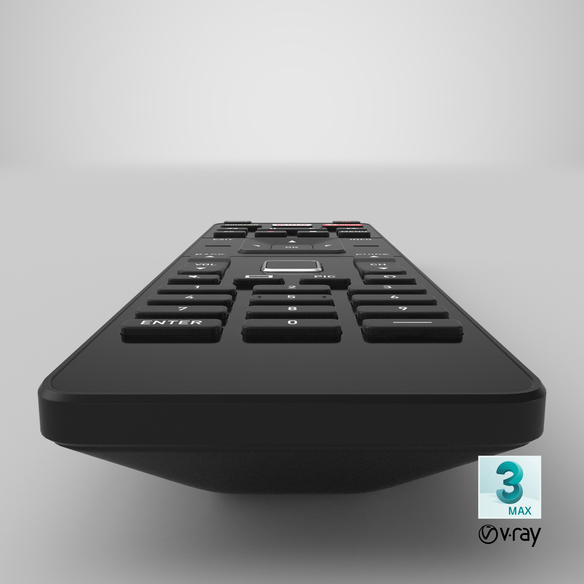 Generic remote control model - TurboSquid 1285517
