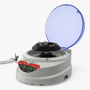 3D lab mini centrifuge model