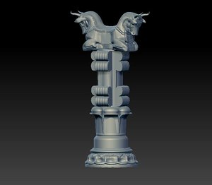 chess rook 3D model