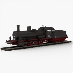 piko toy train locomotive 3D model