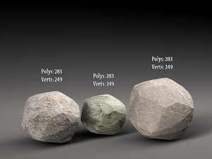 stones games 3D model