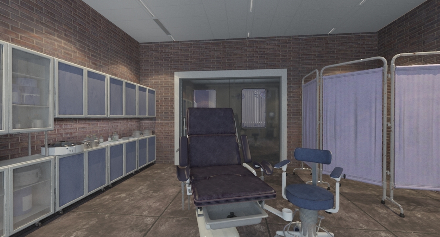 3D gynecological room - TurboSquid 1286097