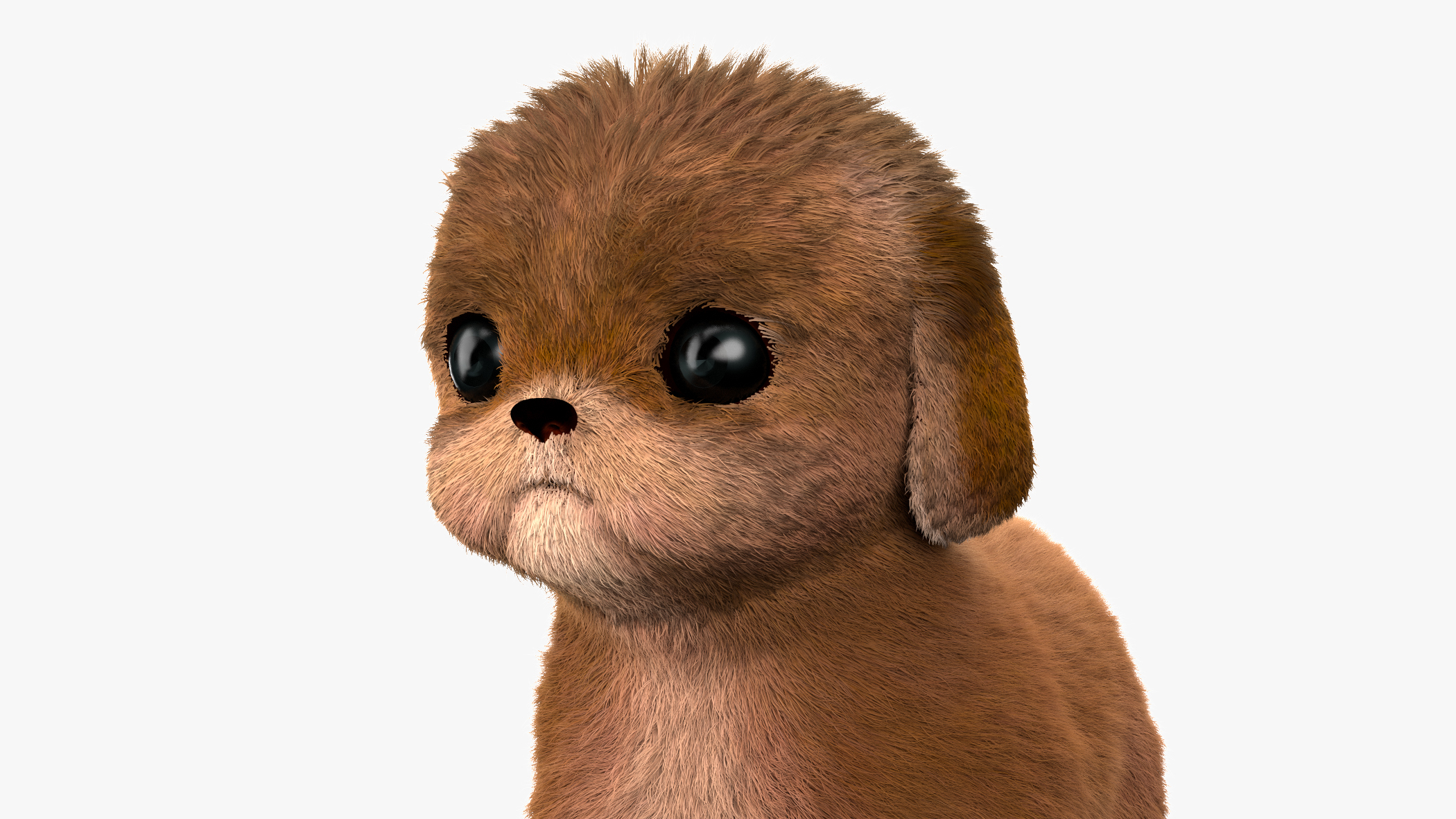 realistic puppy doll