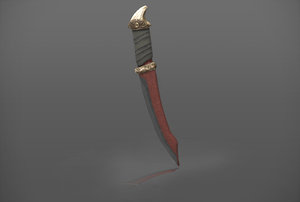 dagger weapons 3D model