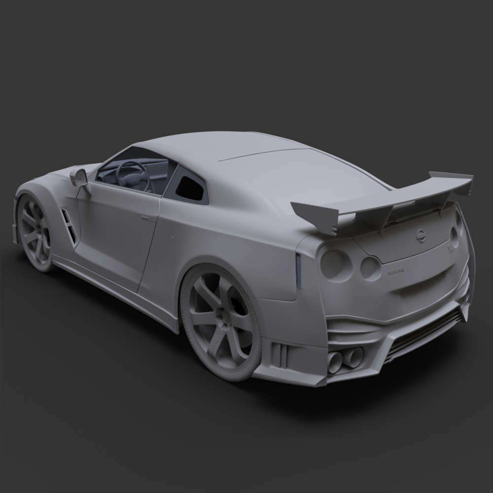 Nissan gt-r nismo 3D model - TurboSquid 1286560