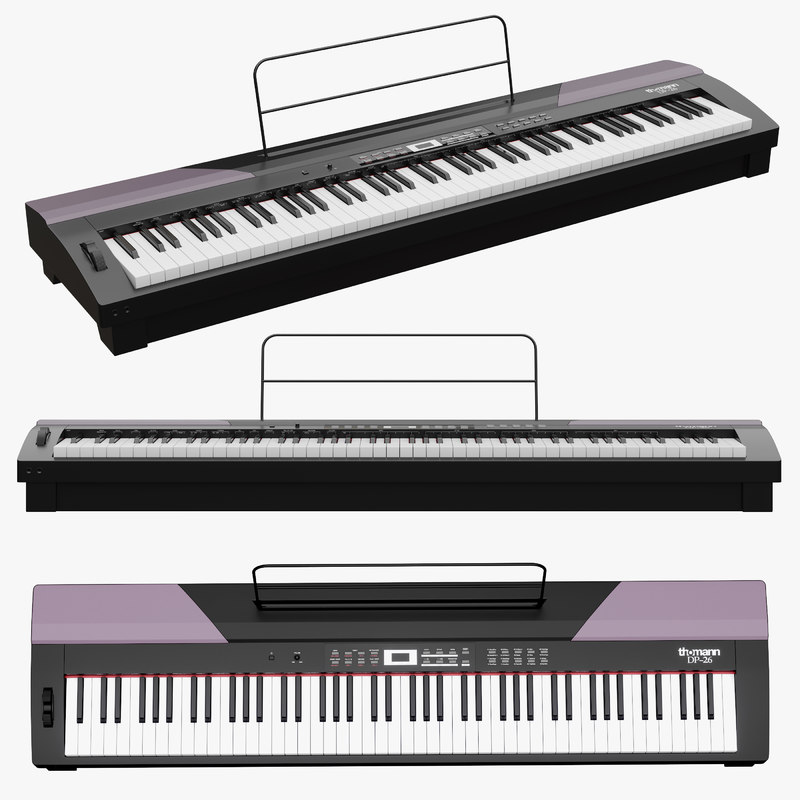 Thomann music instruments 3D model TurboSquid 1286666