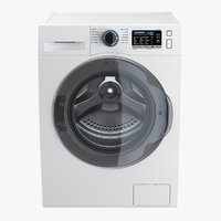 Front Load Washing Machine White