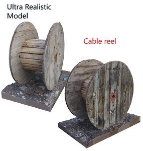cable reel scan 3D model
