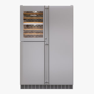 3D appliance fridge liebherr