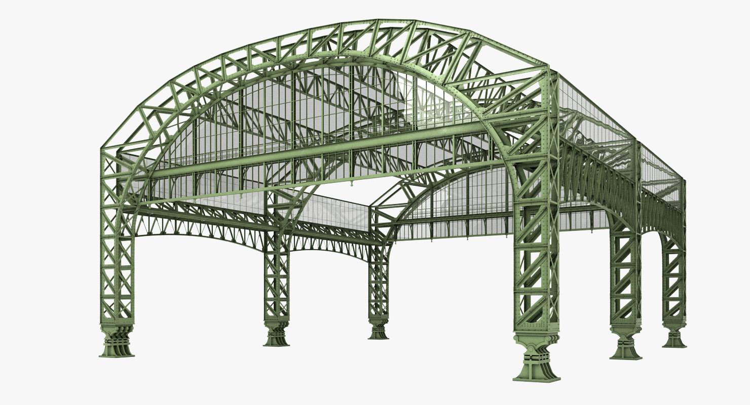 3D Steel Structure - TurboSquid 1287120