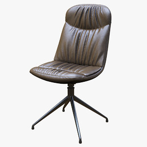 swiveling chair cattelan kelly 3D model