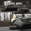 bed colection 01 - 3D model