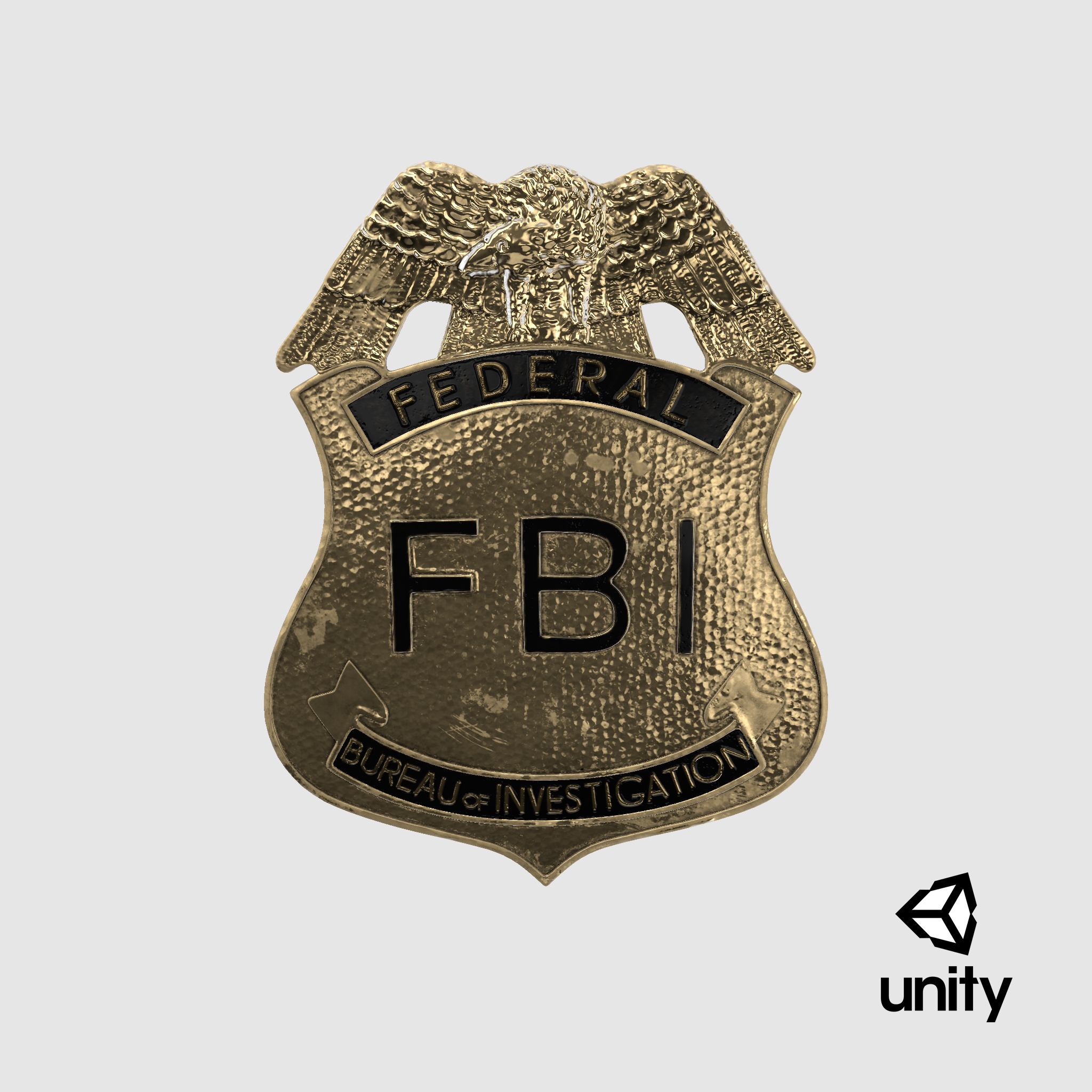 Printable FBI Badge