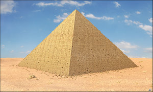 egypt egyptian pyramid 3D model