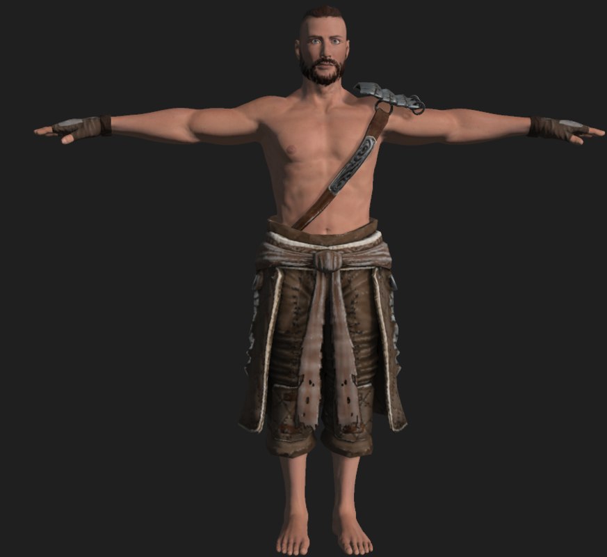 Male viking 3D - TurboSquid 1287604