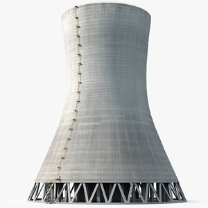 cooling tower 3D model