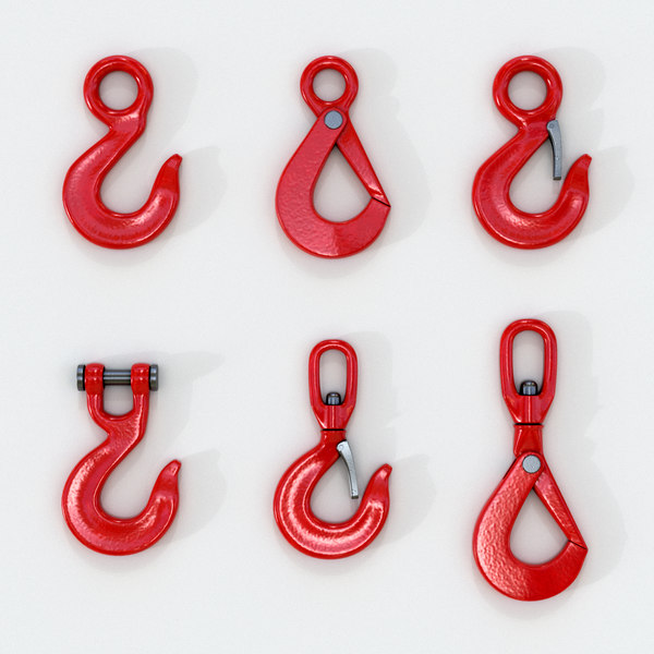 3d model crane hook