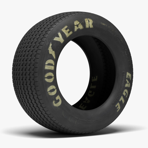 3D модель Goodyear Billboard Tire - TurboSquid 1287999.