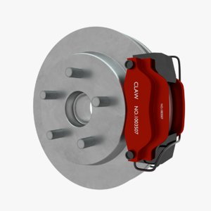 3D brake rotor