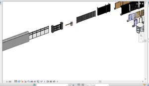 revit 2015 282 doors 3D model