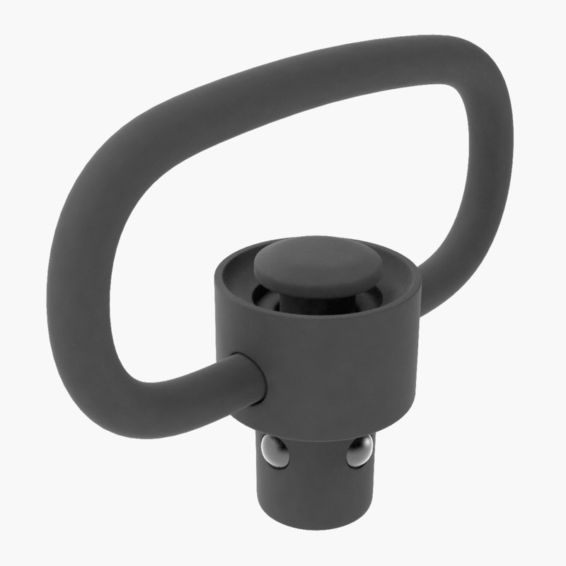 Qd swivel ring magpul model TurboSquid 1288352