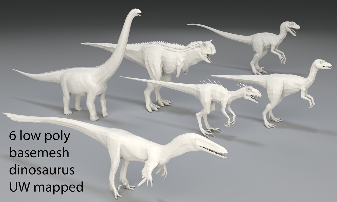 3d view dinosaurs