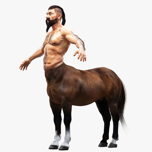 3D centaur ornatrix hair model