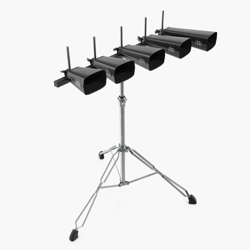 Cowbell drum set stand 3D model TurboSquid 1288480 Cowbell drum set stand 3D model TurboSquid 1288480