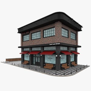 3D bar building