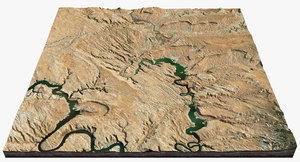 canyons terrain 3D