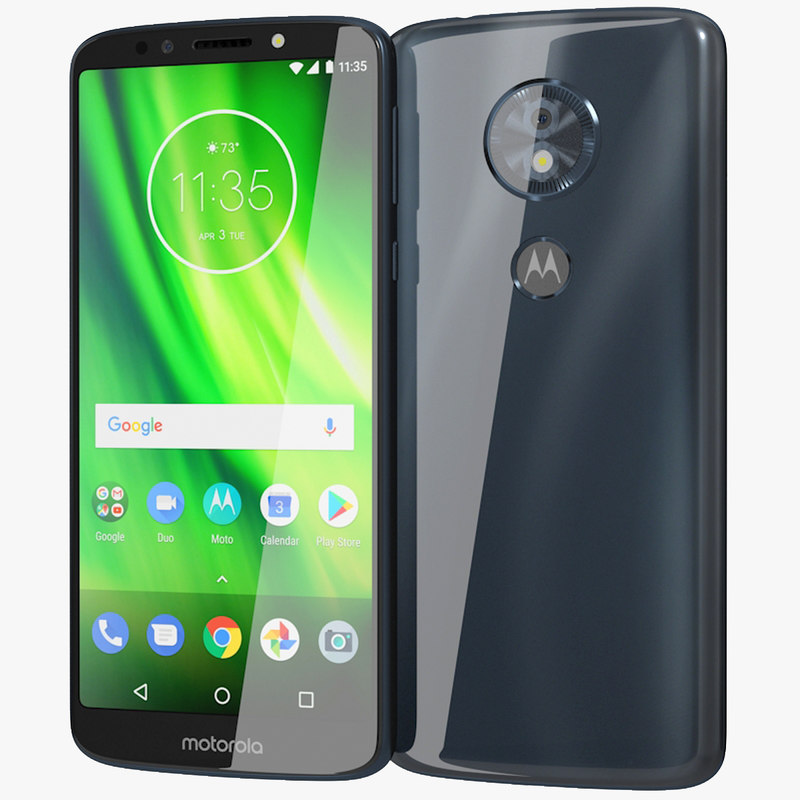 3D realistic motorola moto g6 model - TurboSquid 1288720