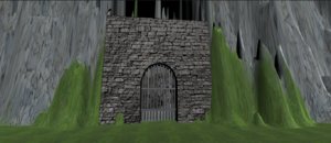 gates portcullis castle 3D model