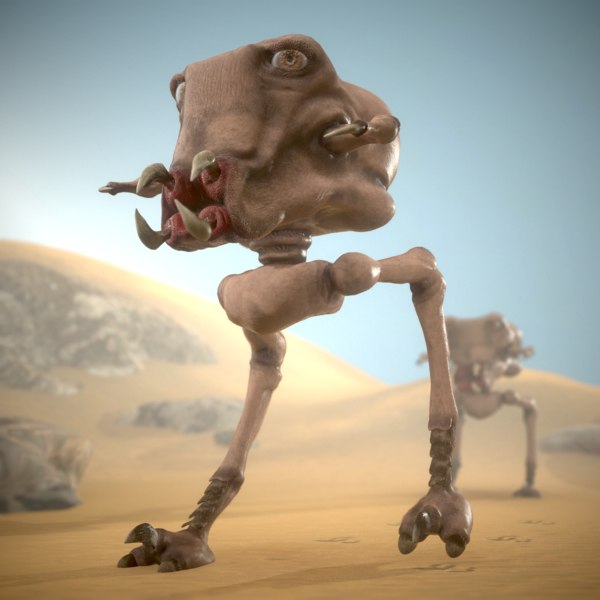 Ts Awful Monster 3d Model Turbosquid 127