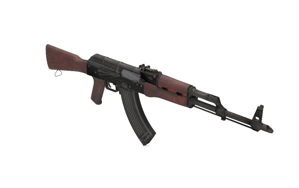 Ak-47 model - TurboSquid 1288969