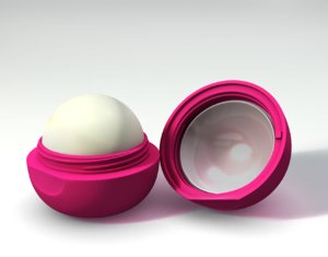 eos lipstick 3D model